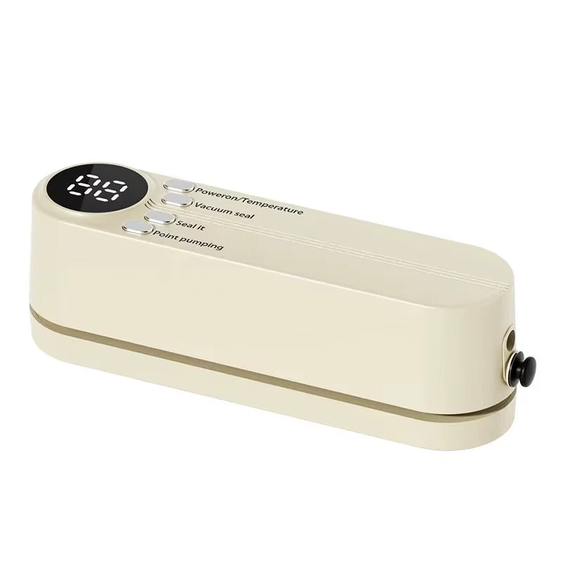 Mini Wireless Fully Automatic Vacuum Sealing Machine Household Small Portable Food Packaging Plastic Sealing Machine